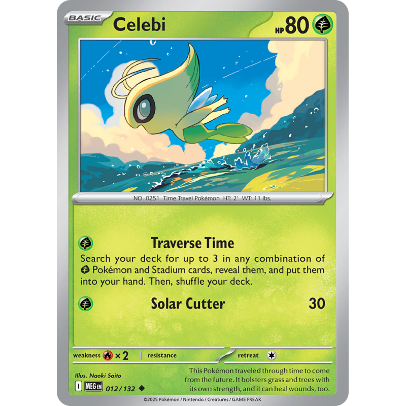Celebi 012/132 Mega Evolution.