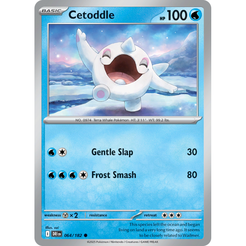 Cetoddle 064/182 Destined Rivals.