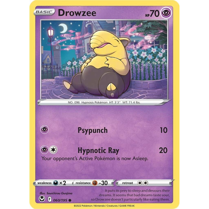 Drowzee 060/195 Silver Tempest.