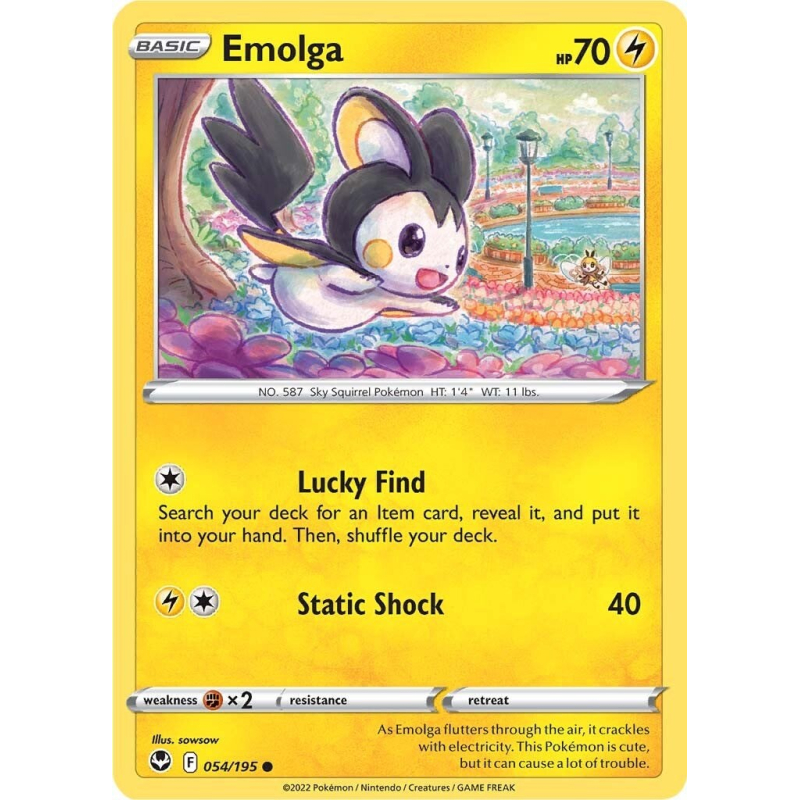 Emolga 054/195 Silver Tempest.
