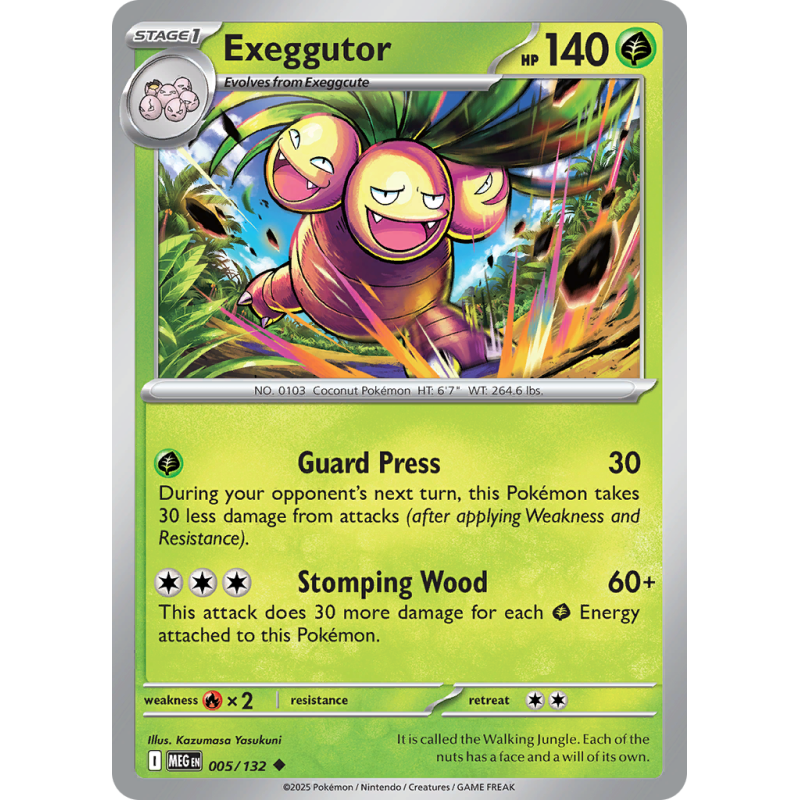 Exeggutor 005/132 Mega Evolution.