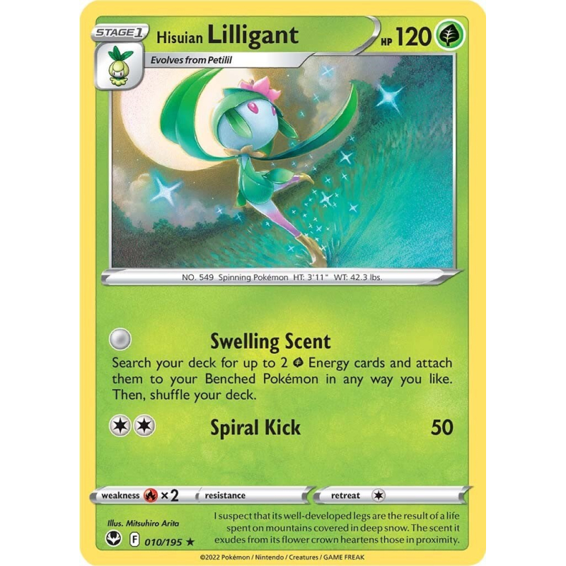 hisuian Lilligant 010/195 Silver Tempest.