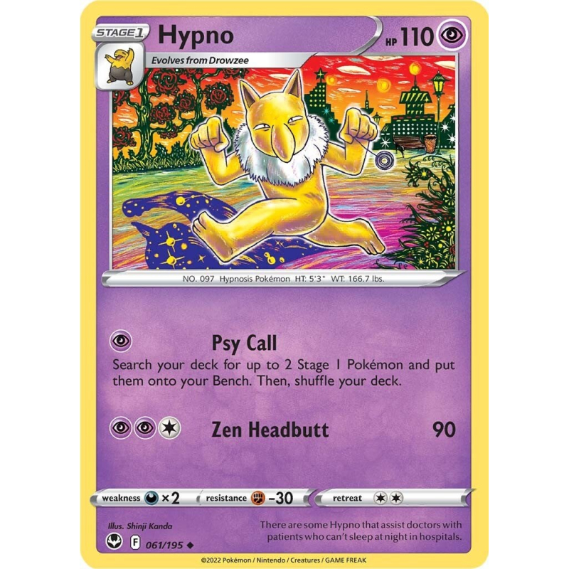 Hypno 061/195 Silver Tempest.