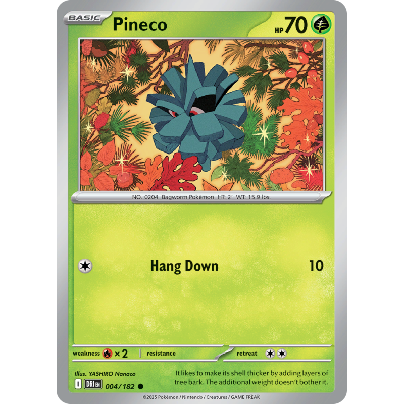 Pineco 004/182 Destined Rivals.