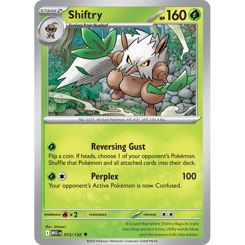 Shiftry 015/132 Mega Evolution.