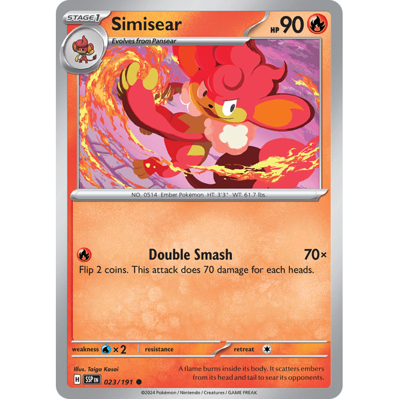 Simisear 023/191 Surging Sparks.