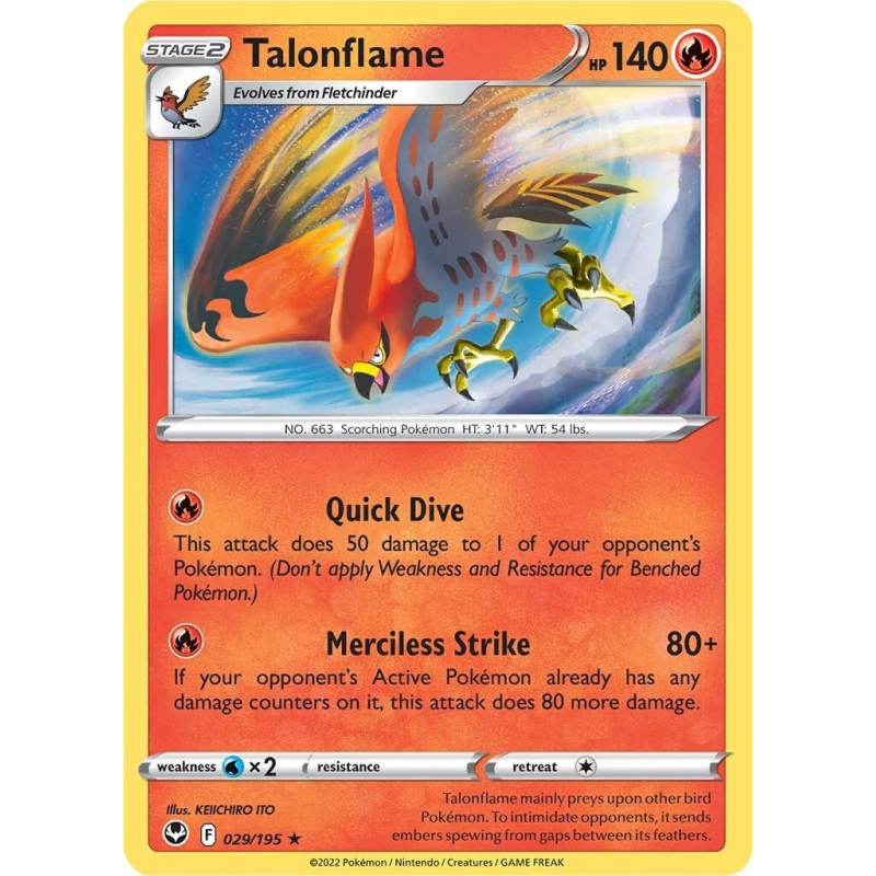 Fennekin 025/195 Silver Tempest.