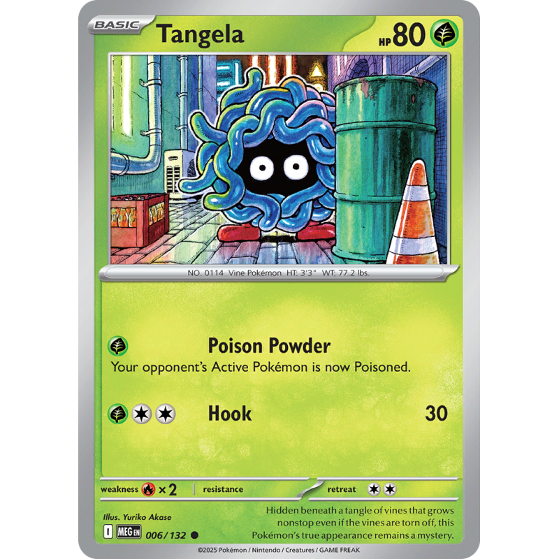 Tangela 006/132 Mega Evolution.
