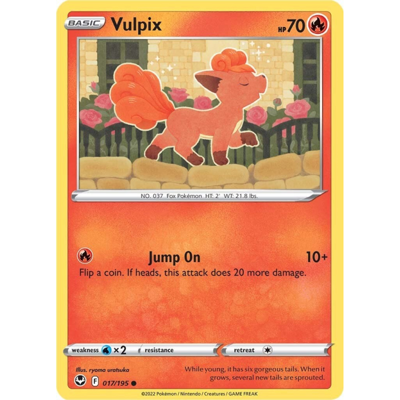 Vulpix 016/195 Silver Tempest.
