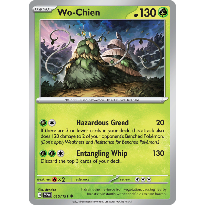 Wo-Chien 015/191 Surging Sparks.